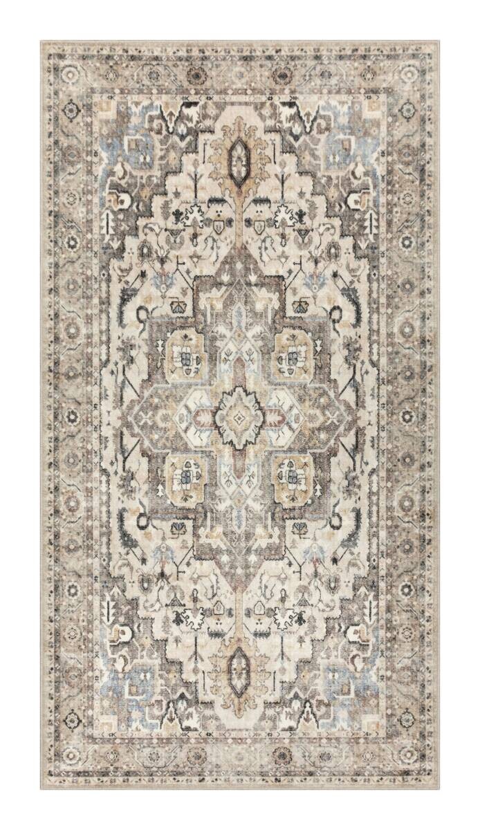 Teppich Silk beige B/L: ca. 80x150 cm