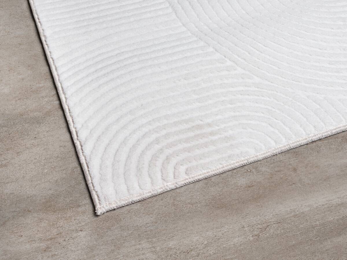 Dinarsu Teppich Stilo offwhite B/L: ca. 200x280 cm