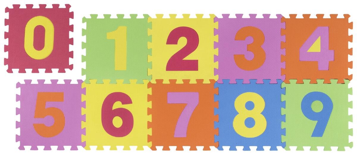 Andiamo Puzzlematte Puzzlematte 10 tlg. Multi