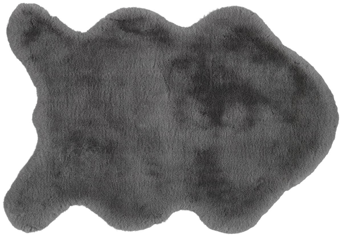 Fellimitat Mats grau B/L: ca. 60x90 cm