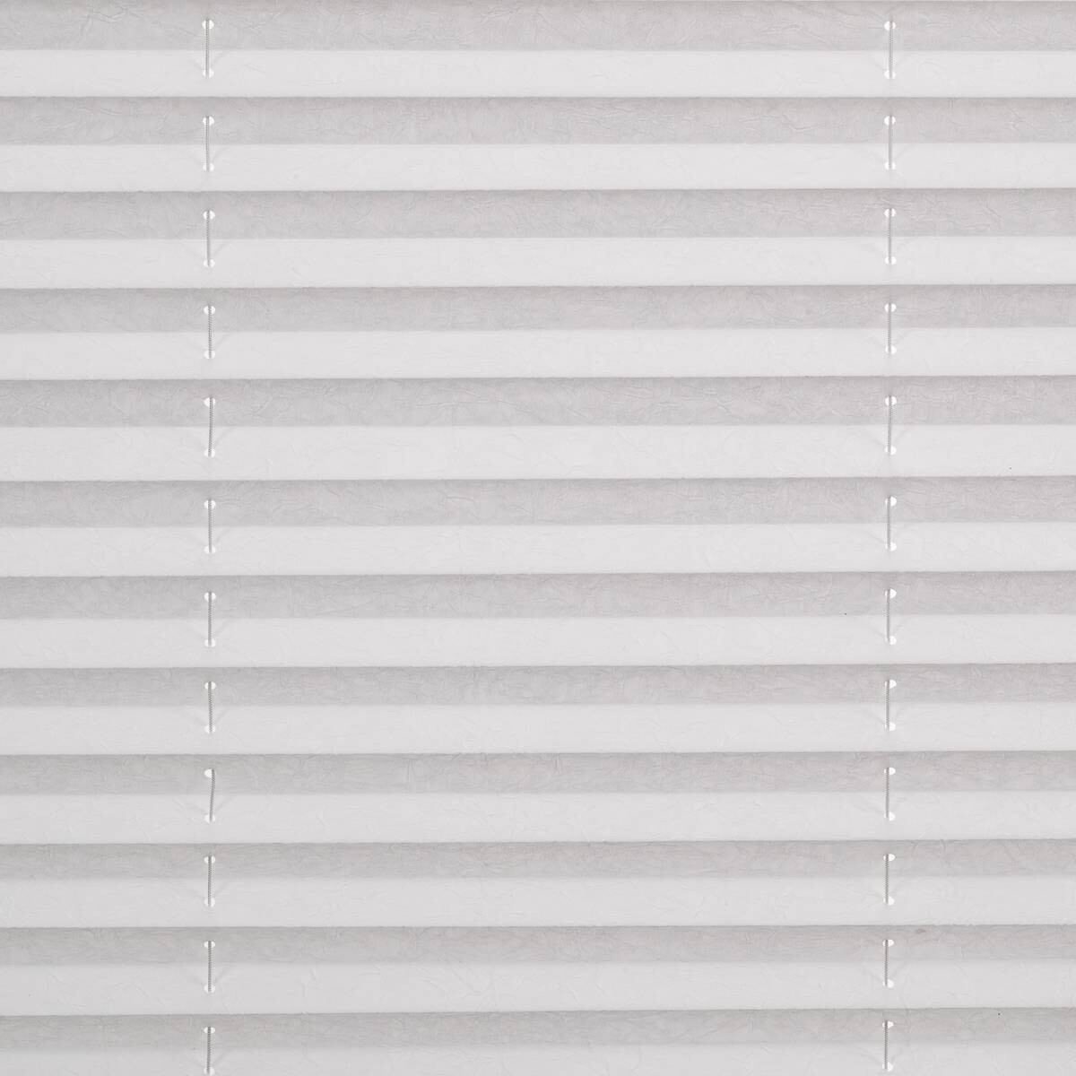 LICHTBLICK Spannplissee weiß B/L: ca. 95x130 cm