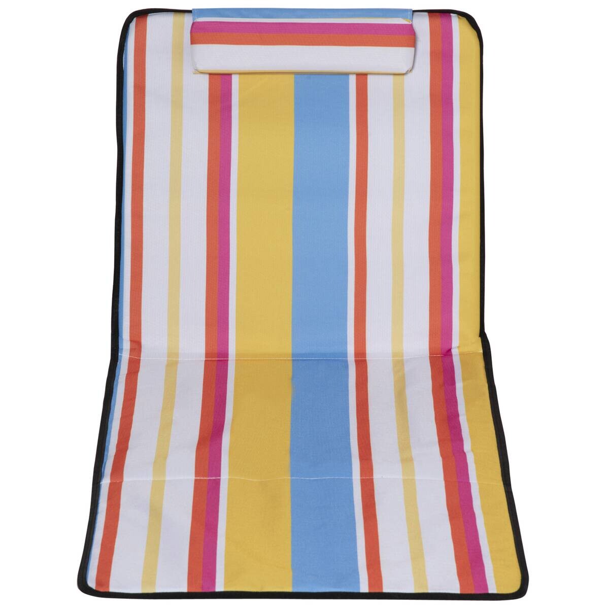 Outsunny Strandliege 2er Set mehrfarbig Stahl B/H/L: ca. 53x45x124 cm