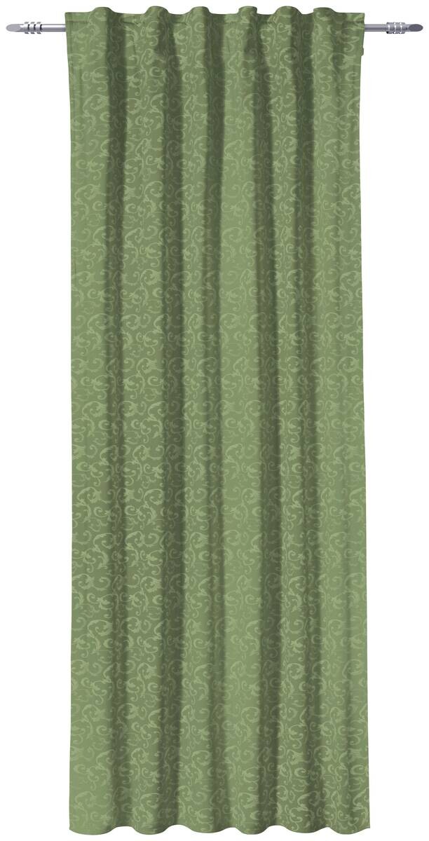 POCOline Kombivorhang Ranke grün 100% Polyester B/L: ca. 135x245 cm