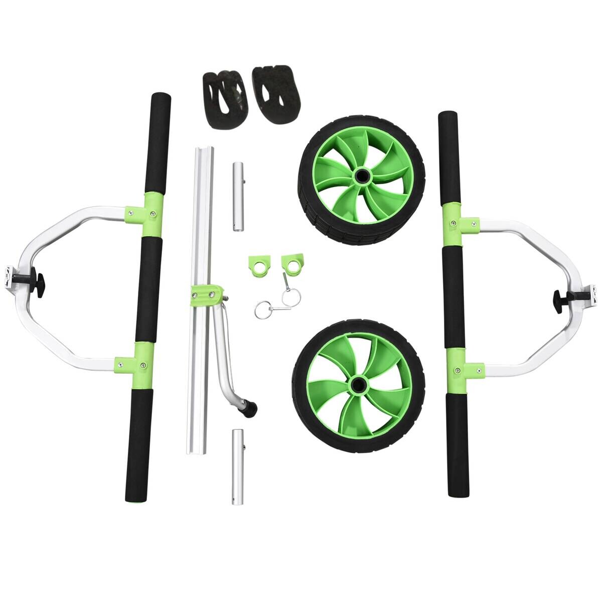 SPORTNOW Outdoor-Aktivitäten grün Edelstahl B/H/L: ca. 72,5x79x42 cm