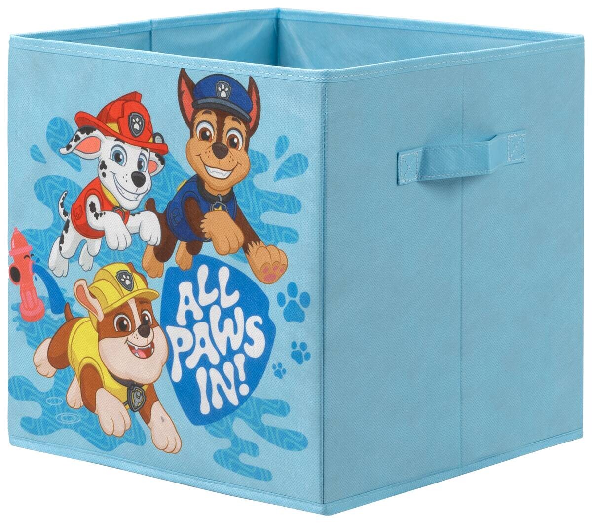 Stoffbox All Paws in hellblau B/H/T: ca. 32x32x32 cm