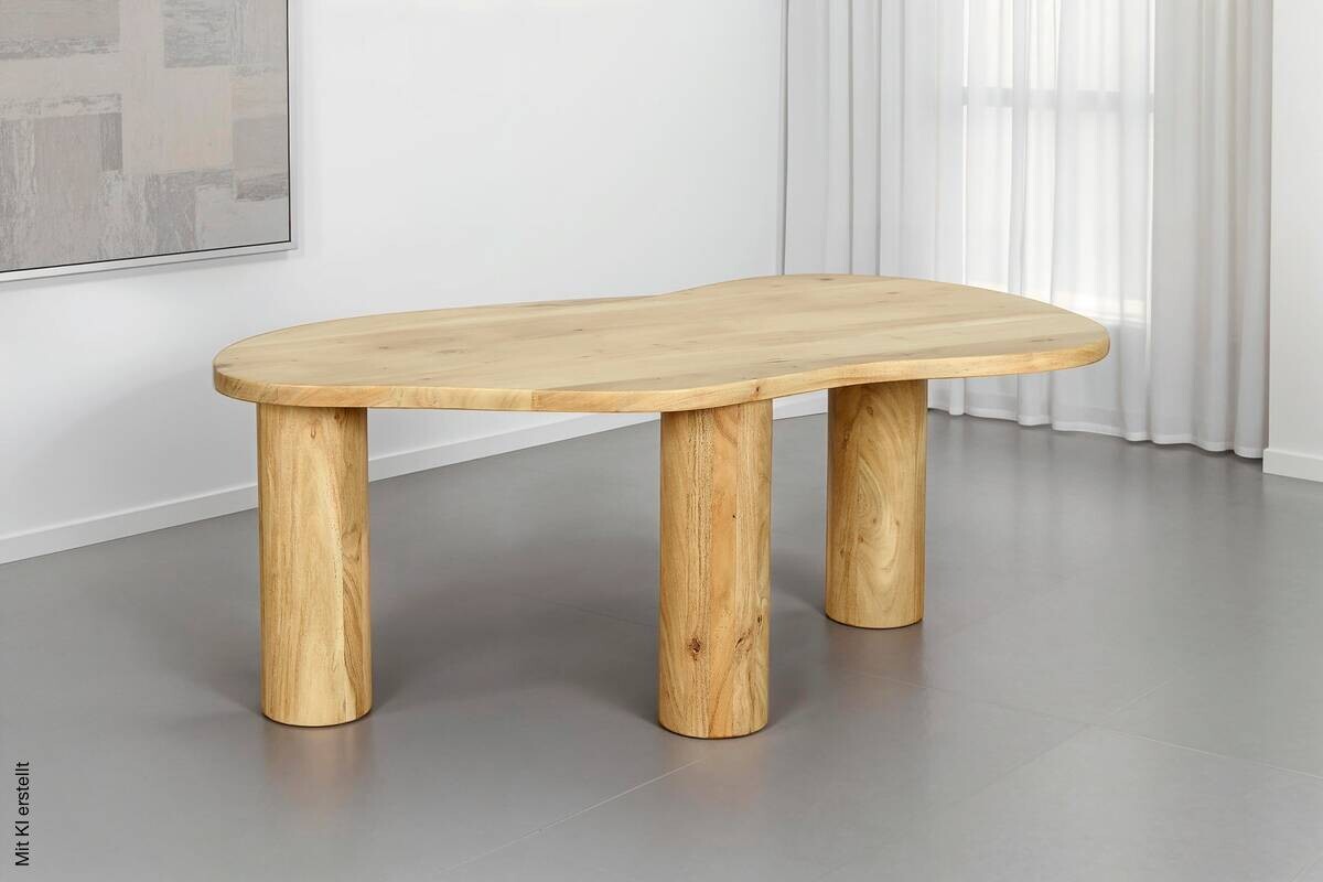 Couchtisch ETHAN natur B/H/T: ca. 110x55x45 cm