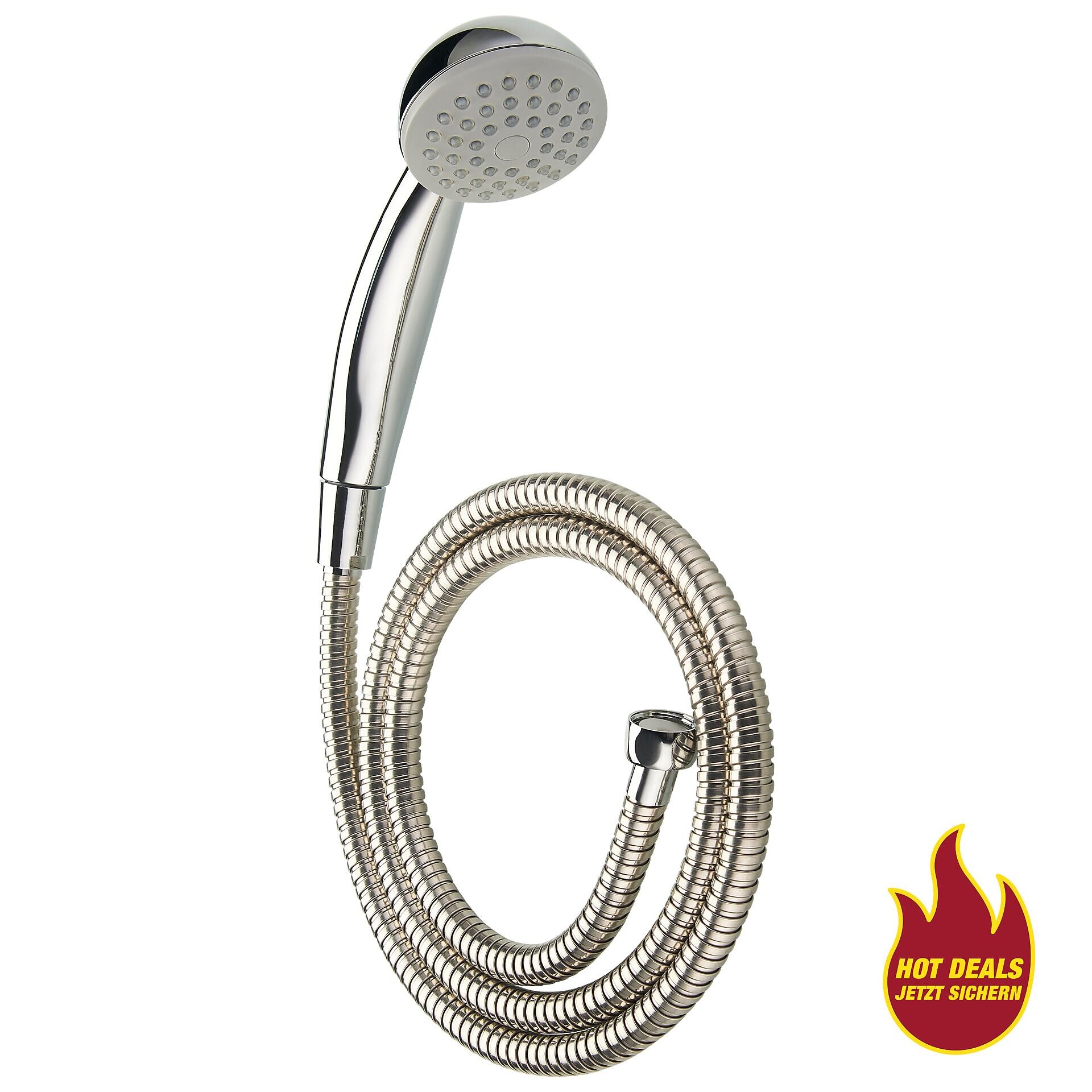 Sensation Handbrause-Set Chrom L/D: ca. 150x7 cm