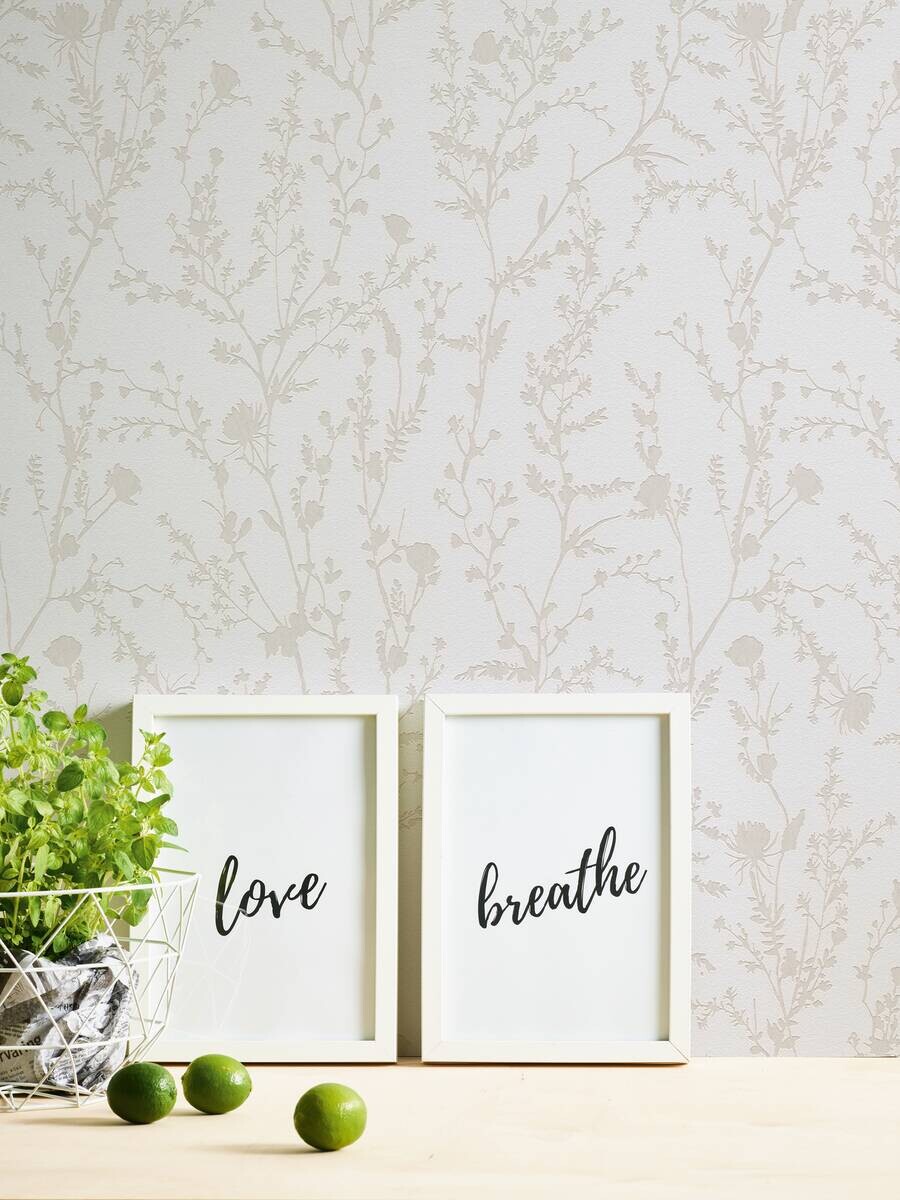 A.S.Creation Vliestapete weiß B/H/D: ca. 53x1005x8,3 cm