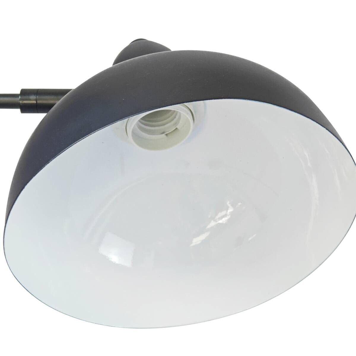 POCOline Stehlampe Fabienne schwarz Metall B/H/L: ca. 54x150x54 cm E27 1 Brennstellen