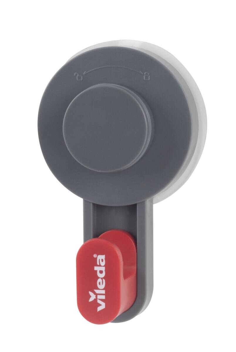 Vileda Klebehaken grau Kunststoff B/H/L: ca. 6,5x3,7x11,2 cm