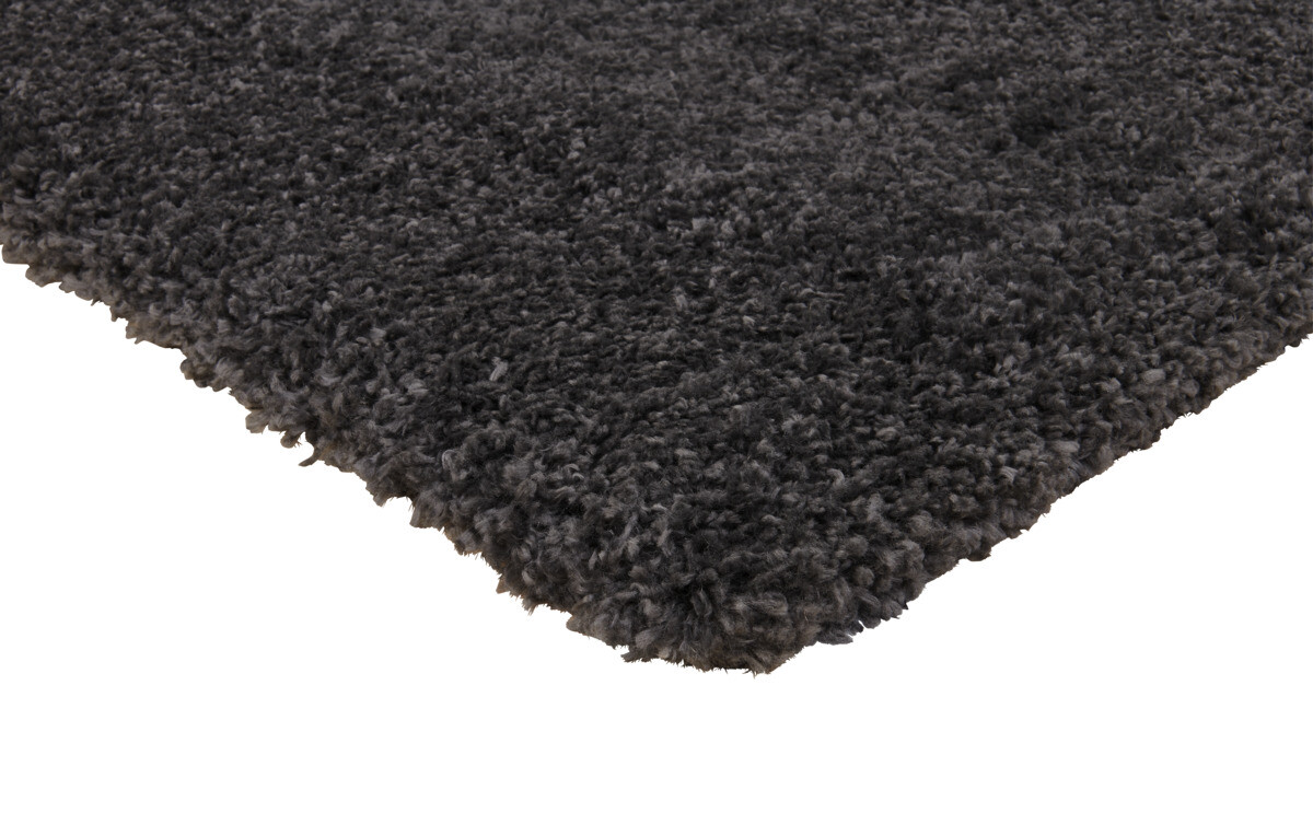 Hochflorteppich Pisa anthrazit B/L: ca. 80x150 cm