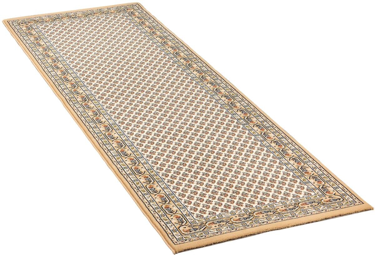 Webteppich Kashmar beige B/L: ca. 80x250 cm