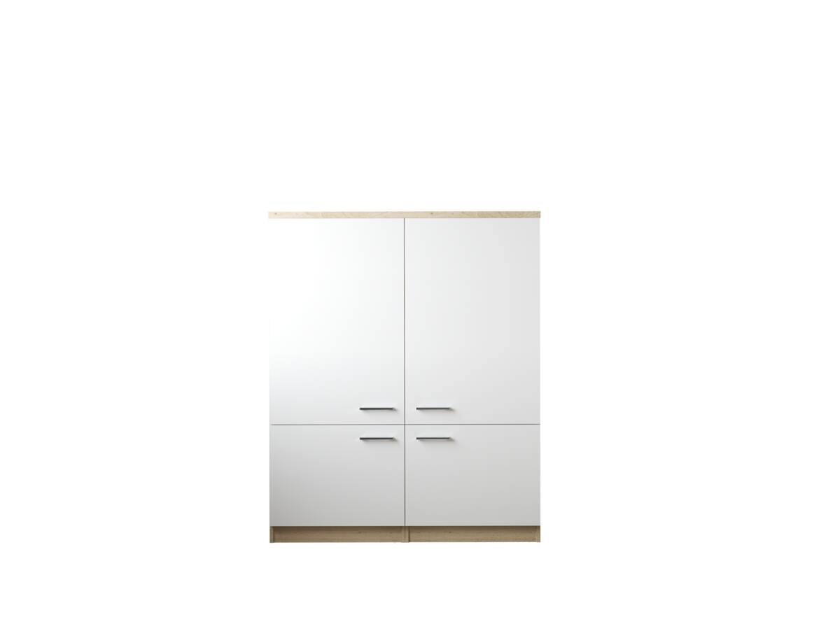 Anbauküchen-Set Merle weiß B/H/T: ca. 120x145x60 cm