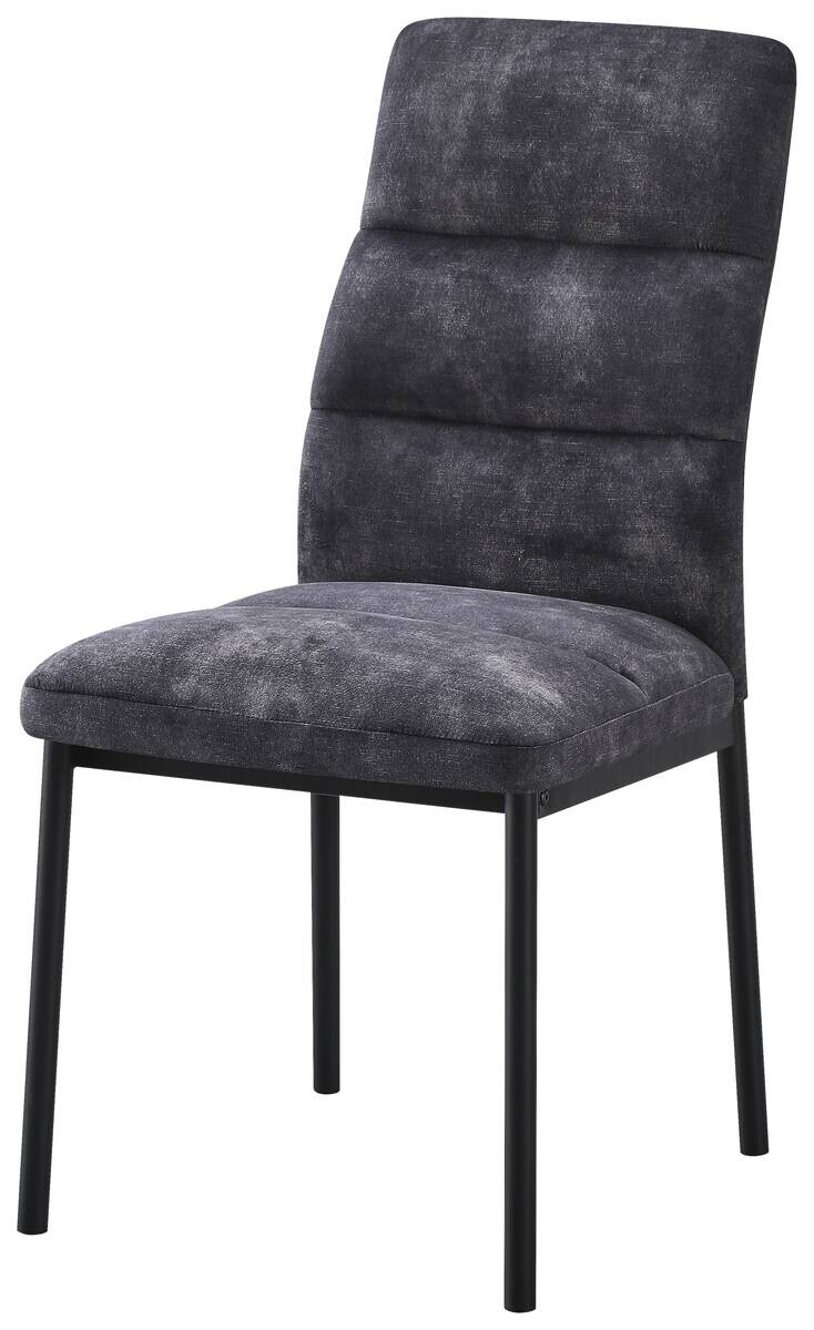 Stuhl Daniel anthrazit Microfaser B/H/T: ca. 45x94x60 cm