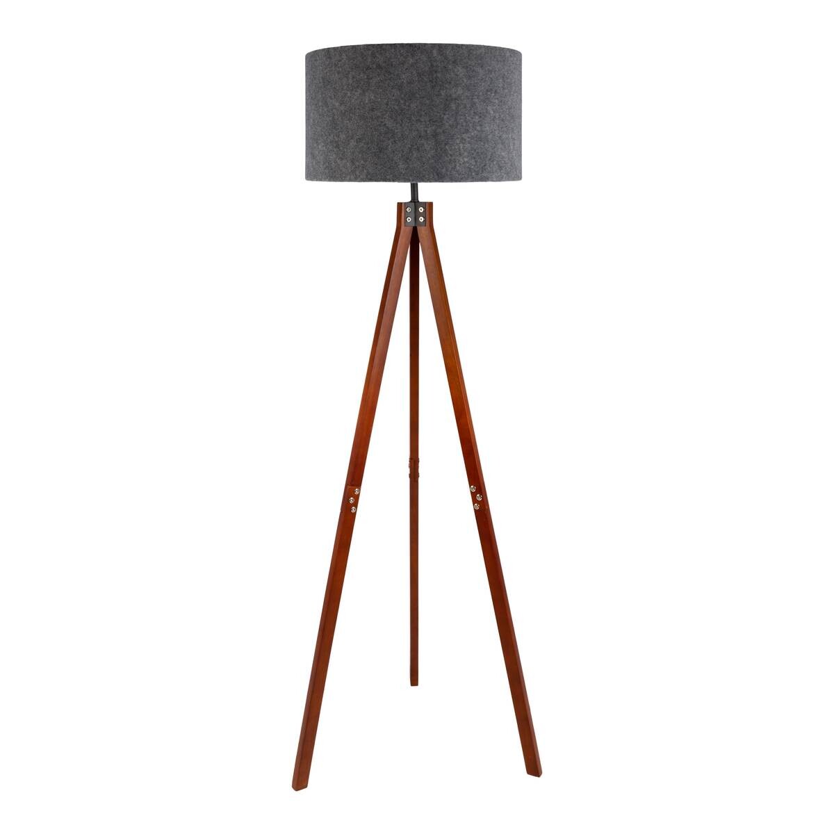 Näve Leuchten Stehlampe 2072528 natur Kunststoff Holz B/H/T: ca. 45x147x45 cm 1 Brennstellen