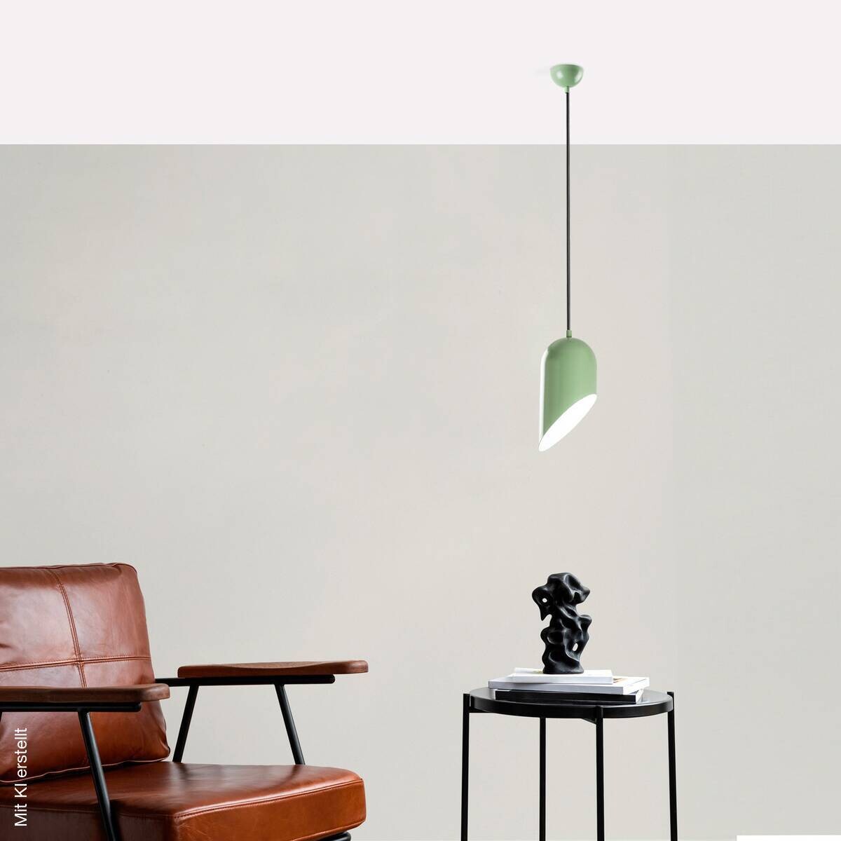 Opviq Pendelleuchte minze B/H/T: ca. 14x121x14 cm E27 1 Brennstellen