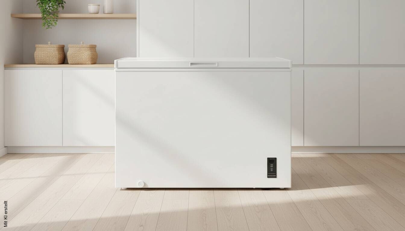 POCOline Gefriertruhe GT 85-200 EW weiß B/H/T: ca. 82x85x55 cm