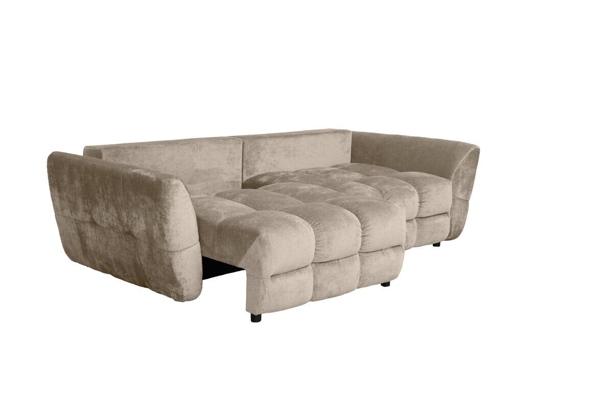 Big Sofa Moma Greige Microfaser B/H/T: ca. 250x97x120 cm