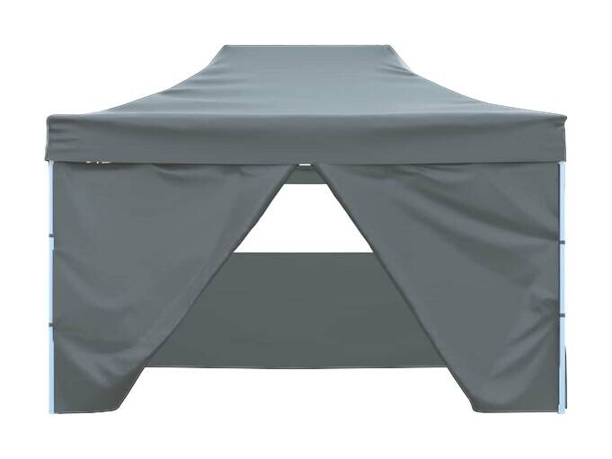 vidaXL Pavillon anthrazit Stahl B/H/L: ca. 291x315x431 cm