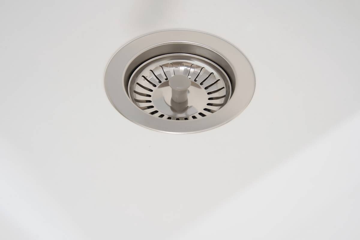 Respekta Einbauspüle Boston 86 x 50 W weiß Mineralite B/H/T: ca. 86x20x50 cm