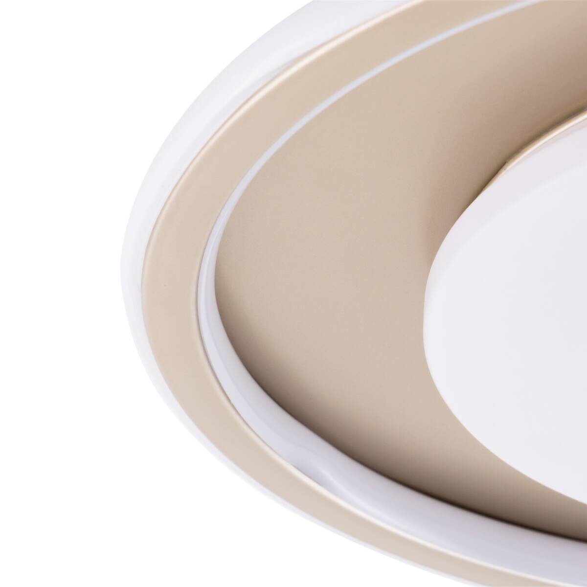 Nolo LED-Deckenleuchte champagner Metall H/D: ca. 7x40 cm