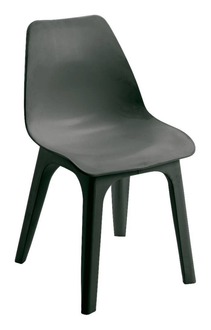 ProGarden Sessel EOLO 2er-Set anthrazit Polypropylen B/H: ca. 45x81 cm