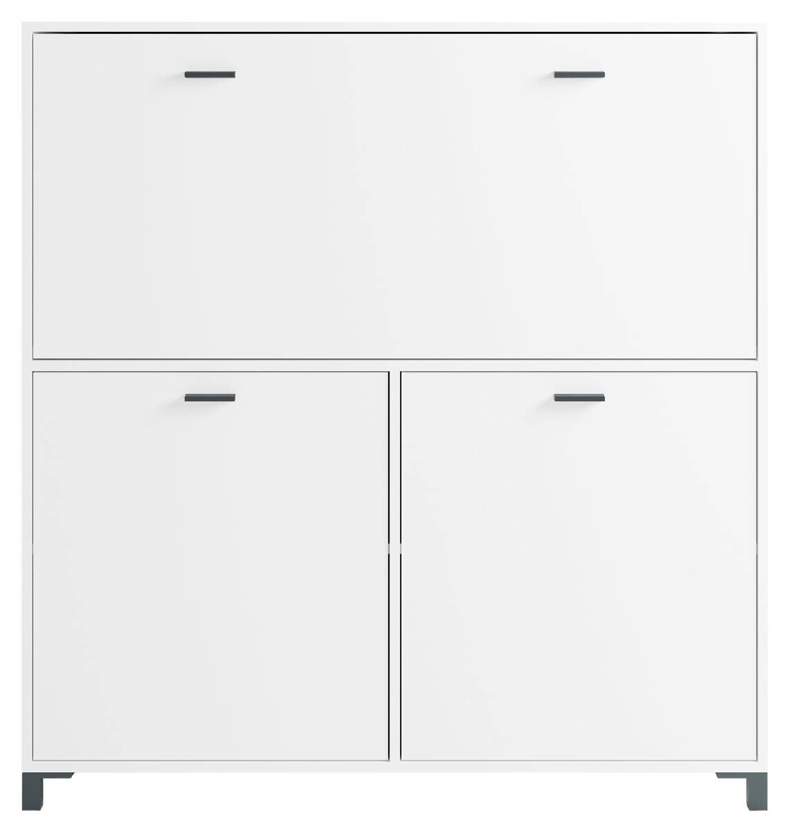 Sekretär MONTANA weiß B/H/T: ca. 120x127x40 cm