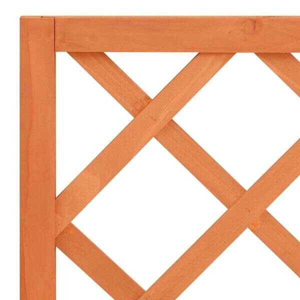 Gartenspalier braun Holz B/H/L: ca. 30x135x70 cm