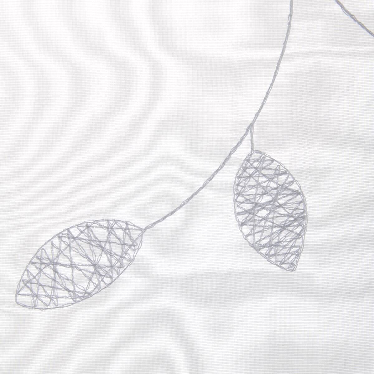 CASA CREATION Scheibengardine Shary weiß B/L: ca. 45x145 cm