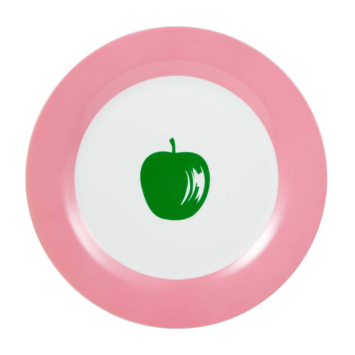 BENETTON Essteller Fruits pink Porzellan