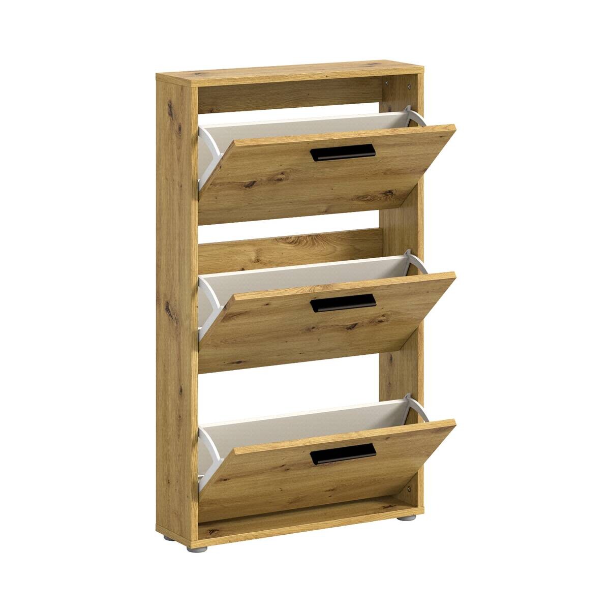 Schuhkipper SAM Eiche Nachbildung B/H/T: ca. 59x103x17 cm