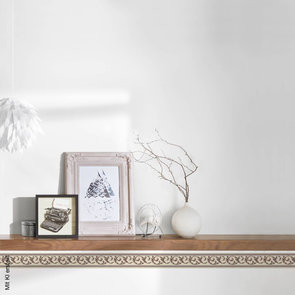 A.S.Creation Bordüre beige braun B/H/D: ca. 5x500x8,1 cm