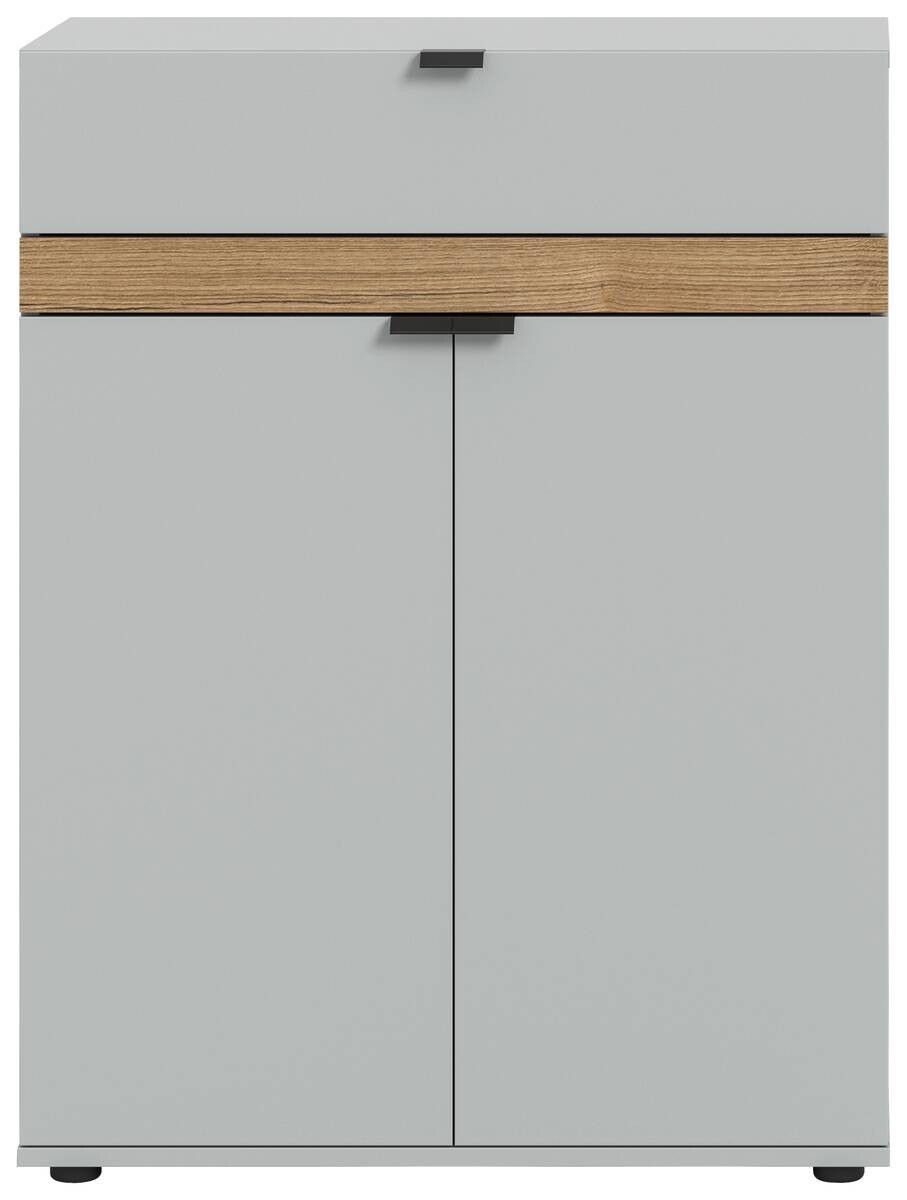 Schuhkommode Naro weiß Evoke Oak Nachbildung B/H/T: ca. 75x98x37 cm