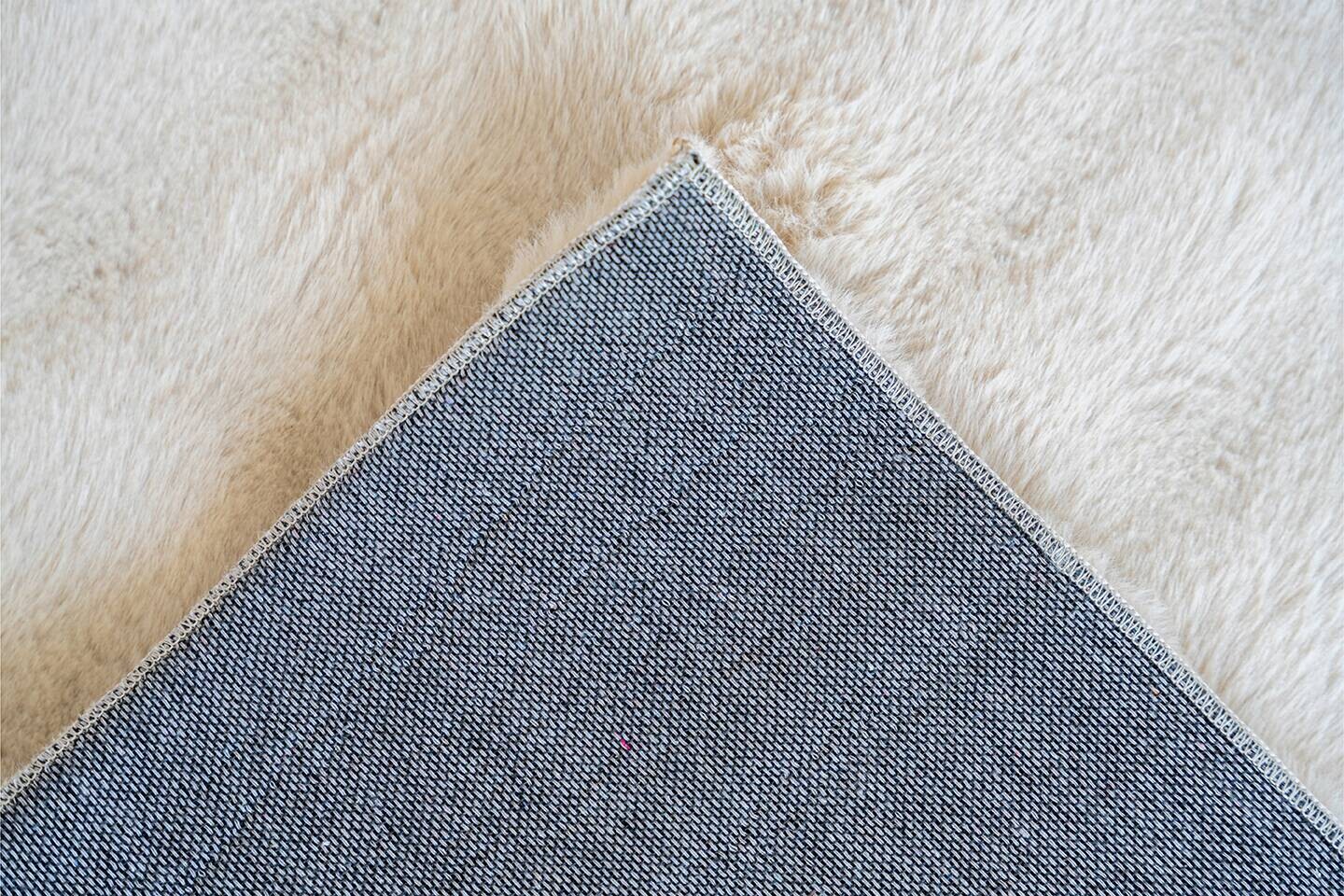 Padiro Hochflorteppich Hailey 125 creme B/H/L: ca. 200x3x290 cm