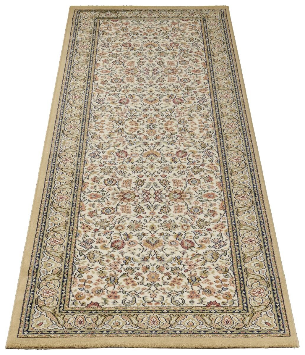 Webteppich Kashmar beige B/L: ca. 80x250 cm