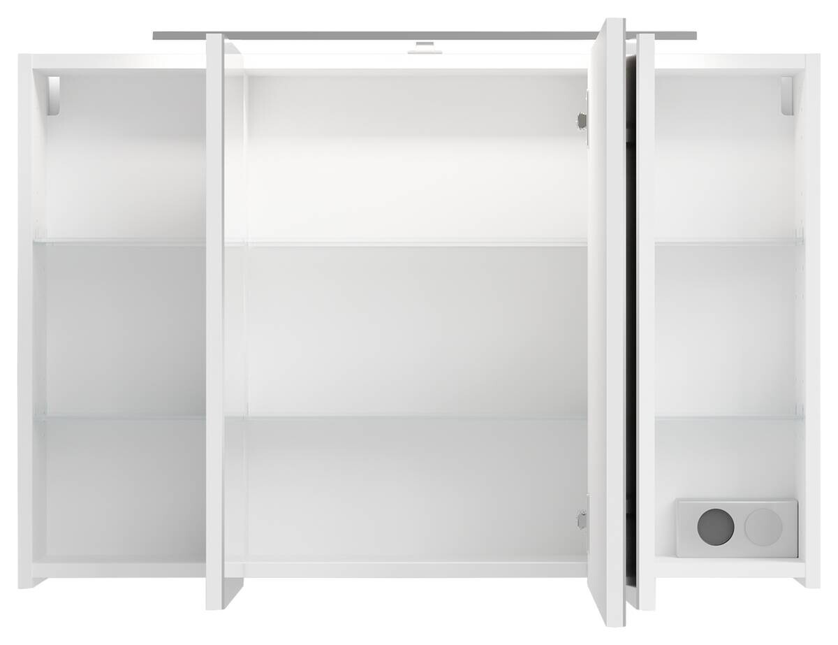 Spiegelschrank SPREE weiß B/H/T: ca. 90x60x15 cm