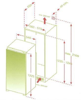 Respekta Doppelblock Premium weiß hochglänzend B/H/T: ca. 290x200x60 cm