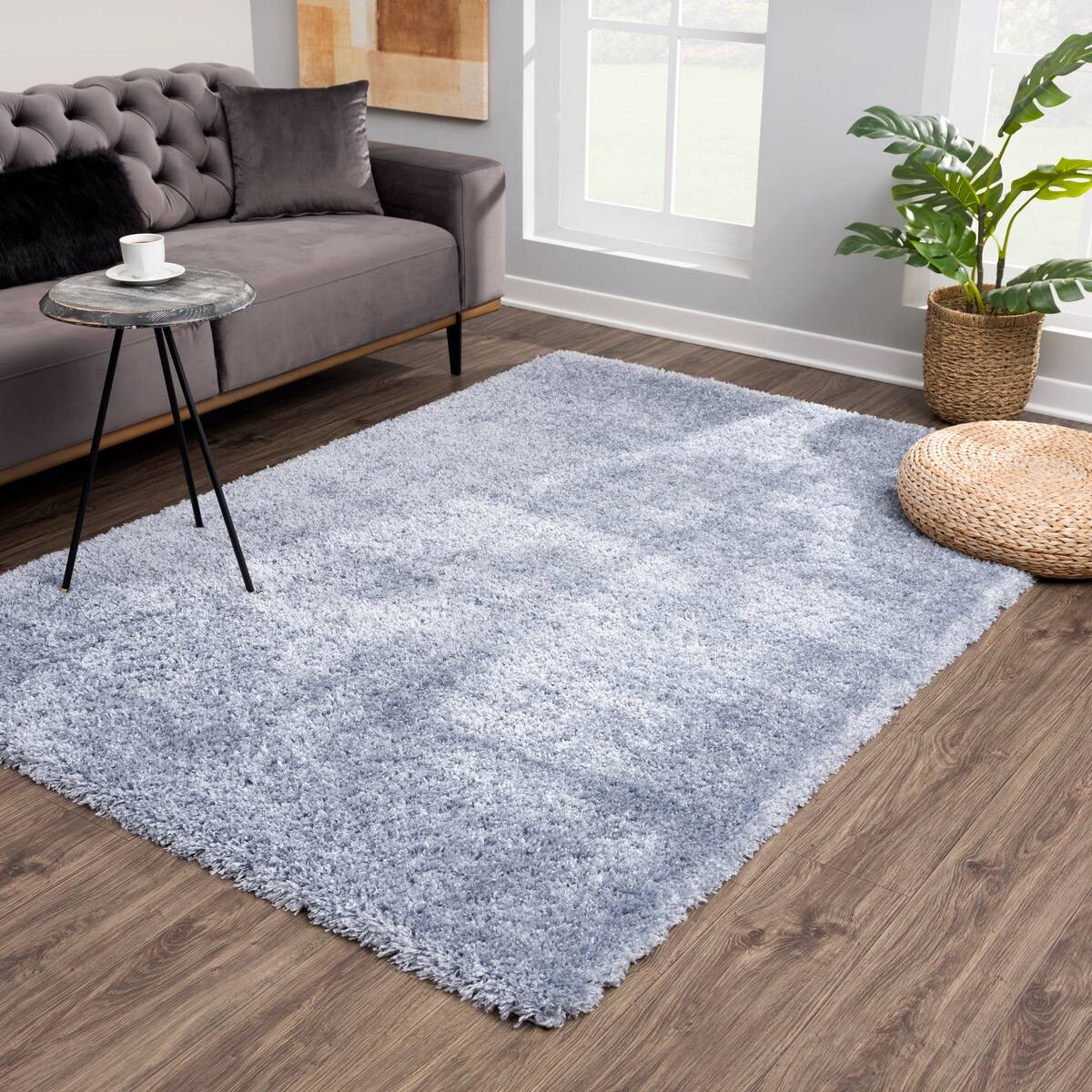 Sanat Teppich Porto blau B/L: ca. 140x200 cm