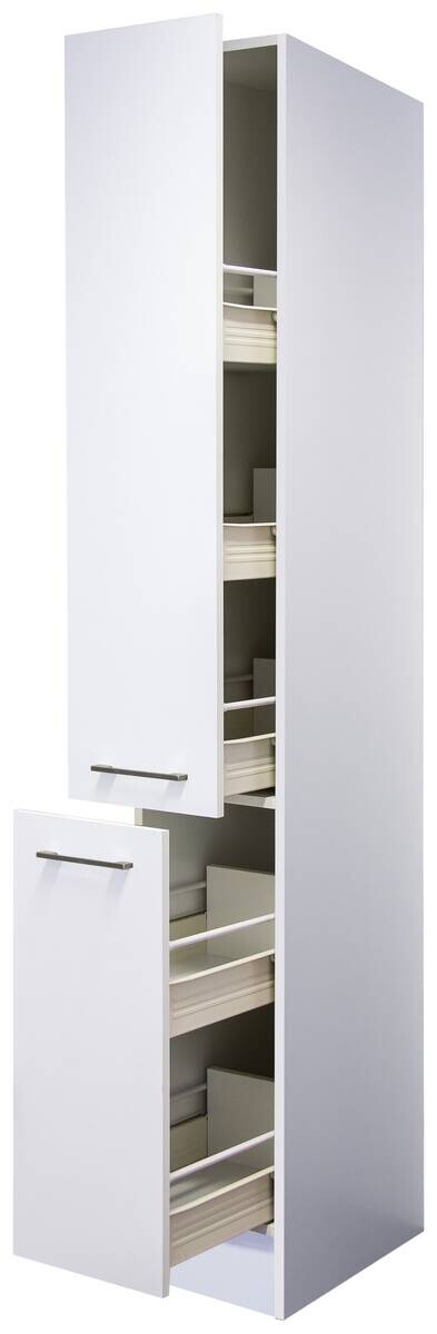 Apothekerschrank Vita weiß matt B/H/T: ca. 30x200x57 cm