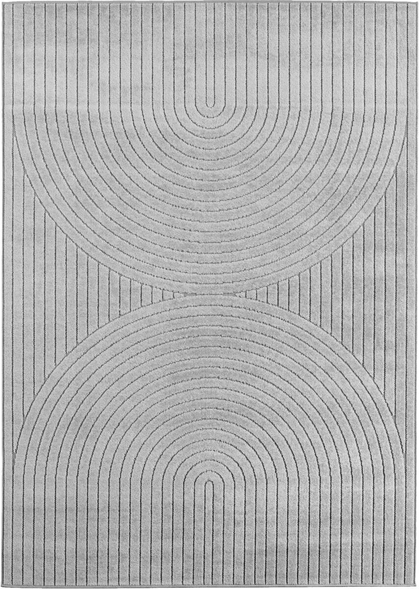 Ayyildiz In-/Outdoor-Teppich NOVA silber B/L: ca. 160x230 cm