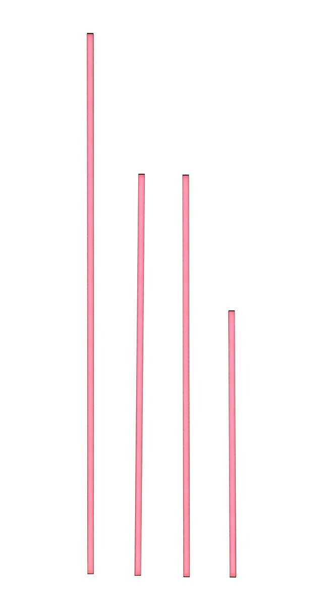 Nolo LED-Akustikpaneelbeleuchtung Line H: ca. 100 cm