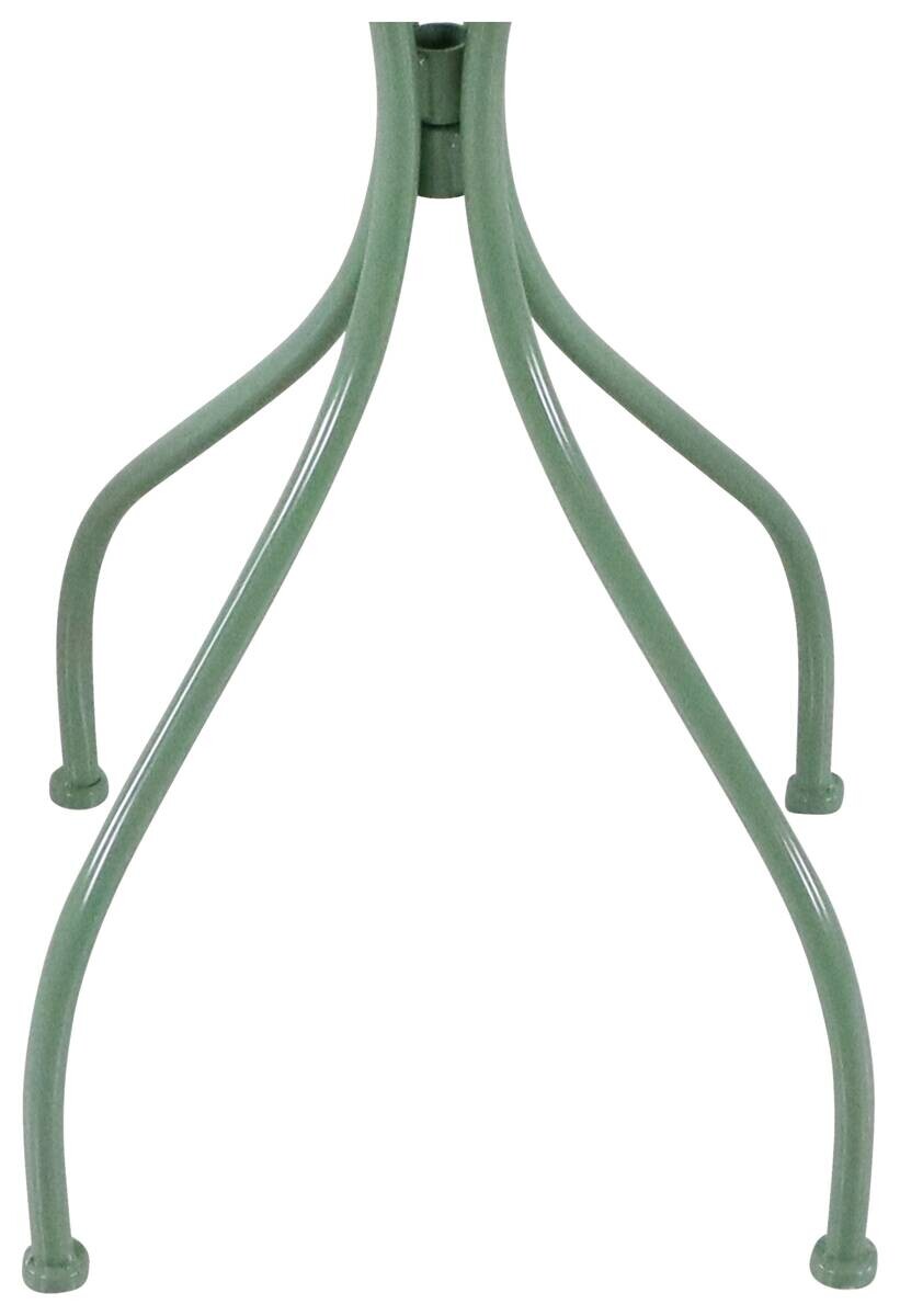 AXI Outdoor Living Bistroset Marilo grün Metall B/H/L: ca. 60x92x60 cm