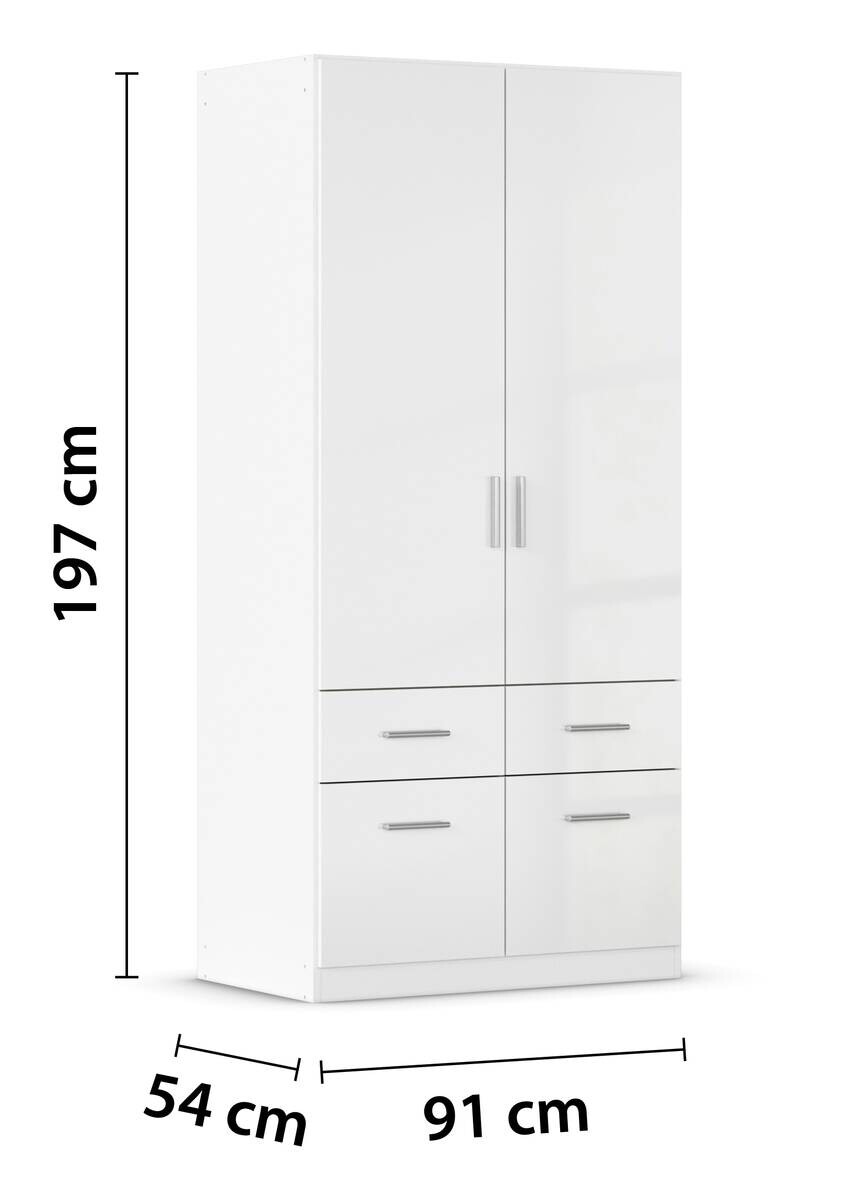 Kleiderschrank Celle B/H/T: ca. 91x197x54 cm
