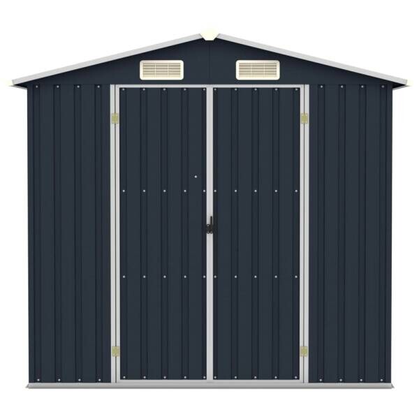 vidaXL Gerätehaus anthrazit B/H: ca. 205x183 cm