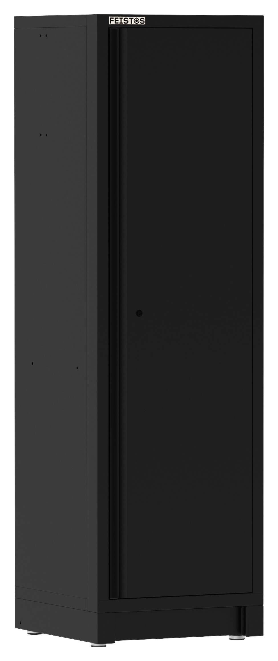 Hochschrank EOS Blackline schwarz B/H/L: ca. 60x200x61 cm