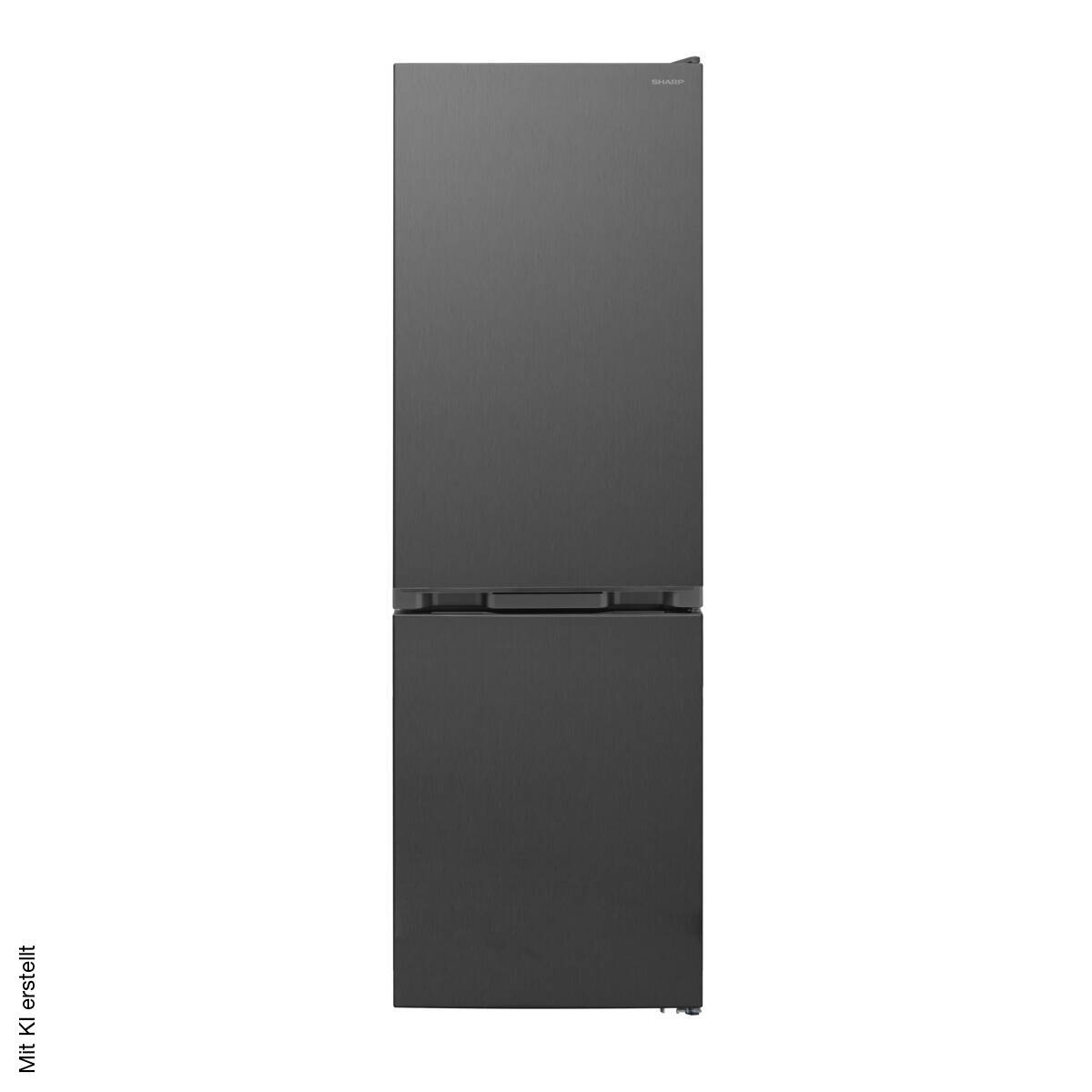 Sharp Kühl-/Gefrierkombination SJ-BA09RMXLC-EU Inox B/H/T: ca. 59,5x186x60 cm