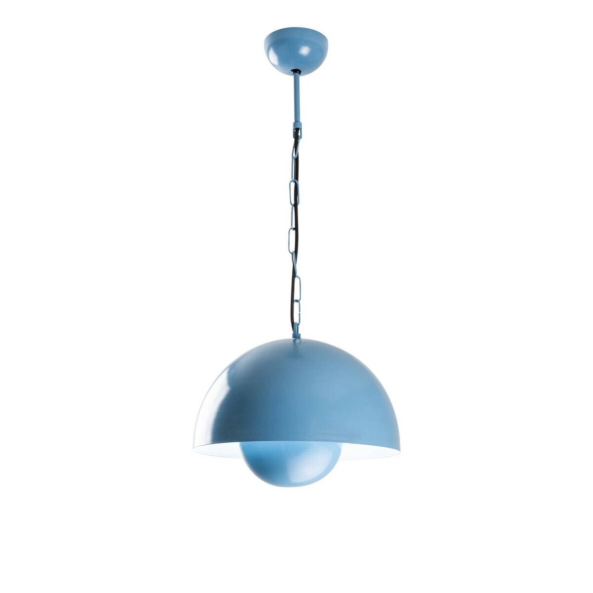 Opviq Pendelleuchte blau B/H/T: ca. 30x70x30 cm E27 1 Brennstellen