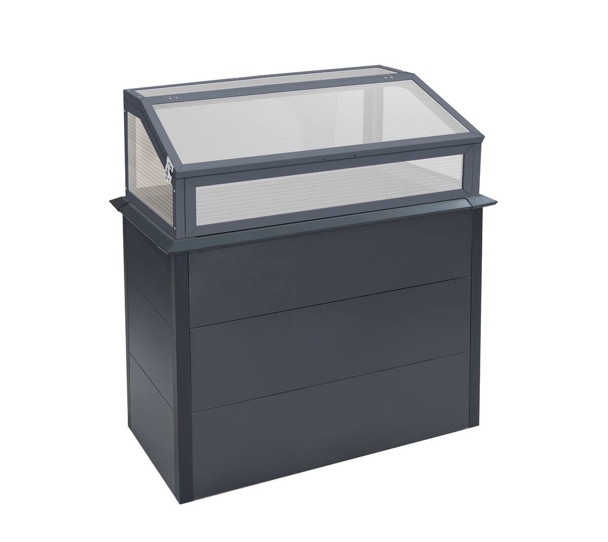 Westmann Hochbeet Primus anthrazit Stahl B/H/L: ca. 100x113x50 cm