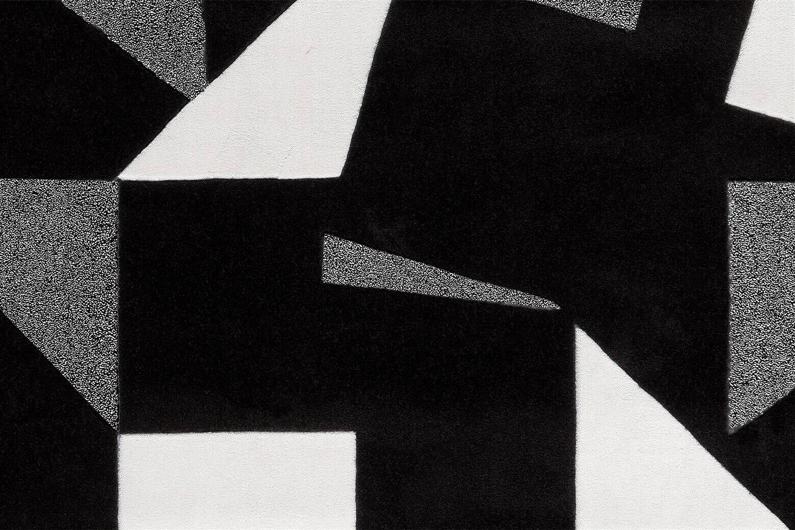 Arte Espina Kurzflorteppich Spirit Frisee 3108 schwarz B/L: ca. 140x200 cm