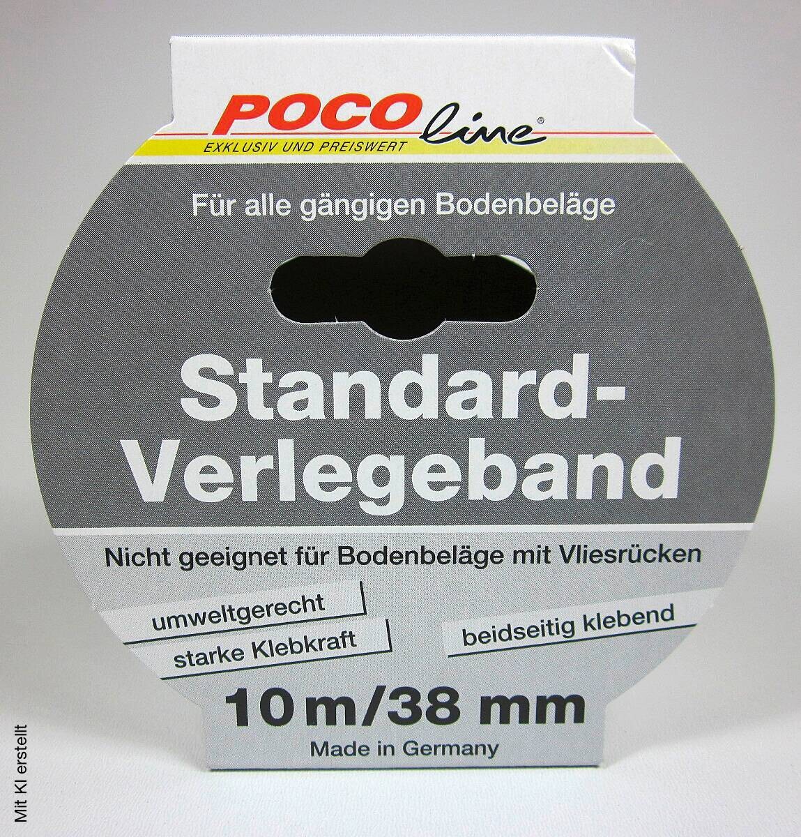 POCOline Verlegeband weiß B/L: ca. 3,8x cm
